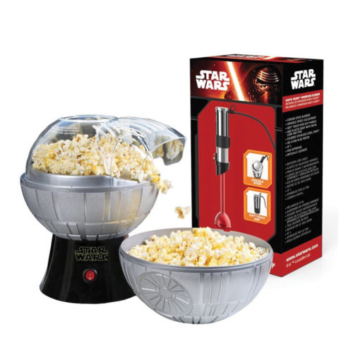 Death Star Popcorn Maker And Darth Vader Stick Blender