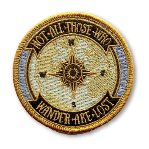 Lord of the Rings Patch "Not All Those Who Wander Are Lost"