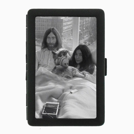 John, Yoko and ALF Black Cigarette Case Wallet