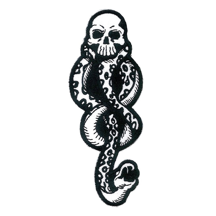 Harry Potter Embroidered Patch: Death Eaters' Dark Mark