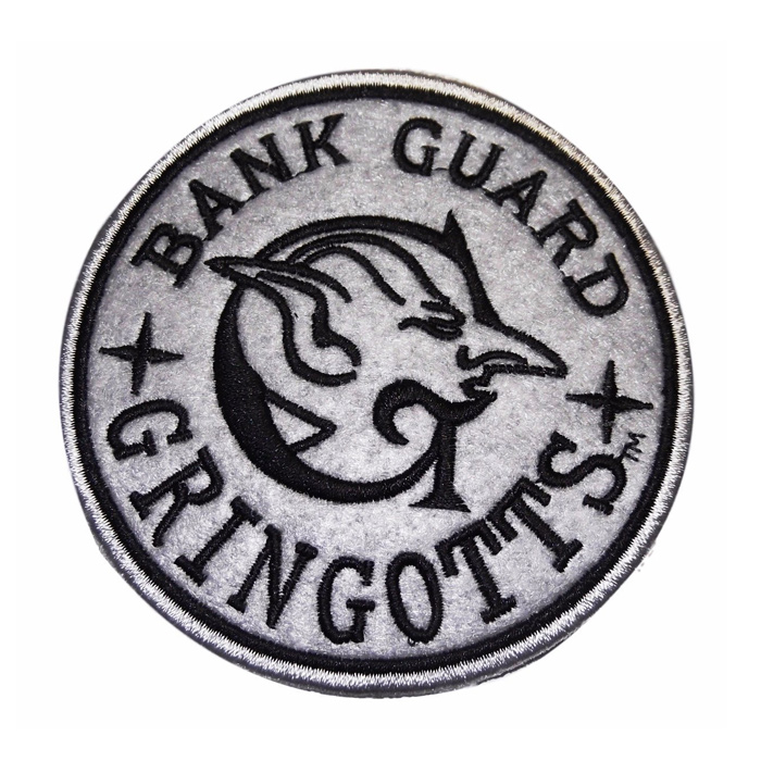 Harry Potter Embroidered Patch: Gringotts Bank