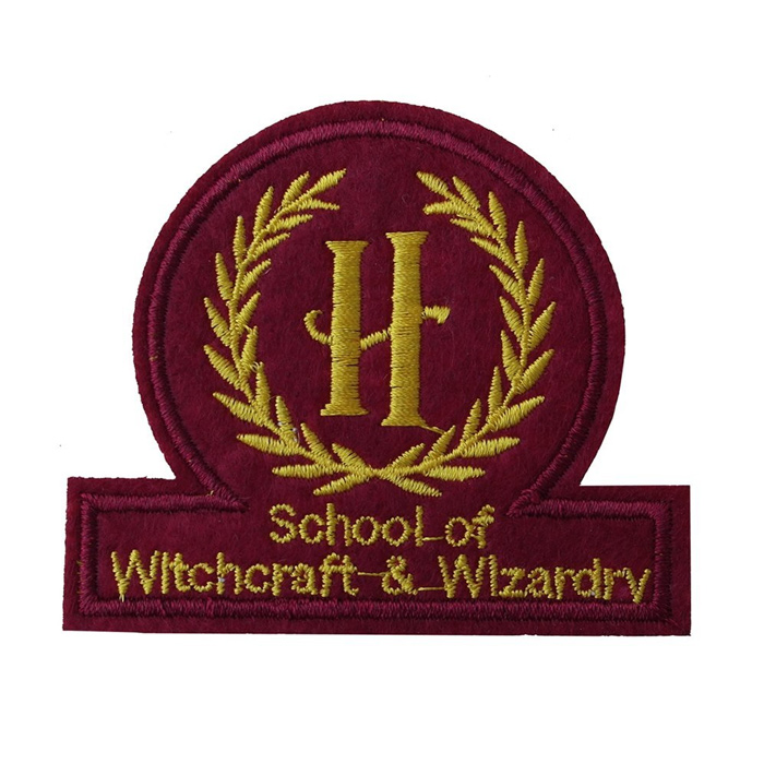 Harry Potter Embroidered Patch: Hogwarts School of Witchcraft and Wizardry