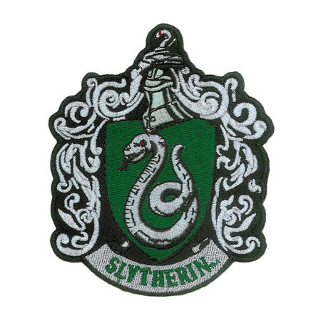 Harry Potter Embroidered Patch: Slytherin House Crest