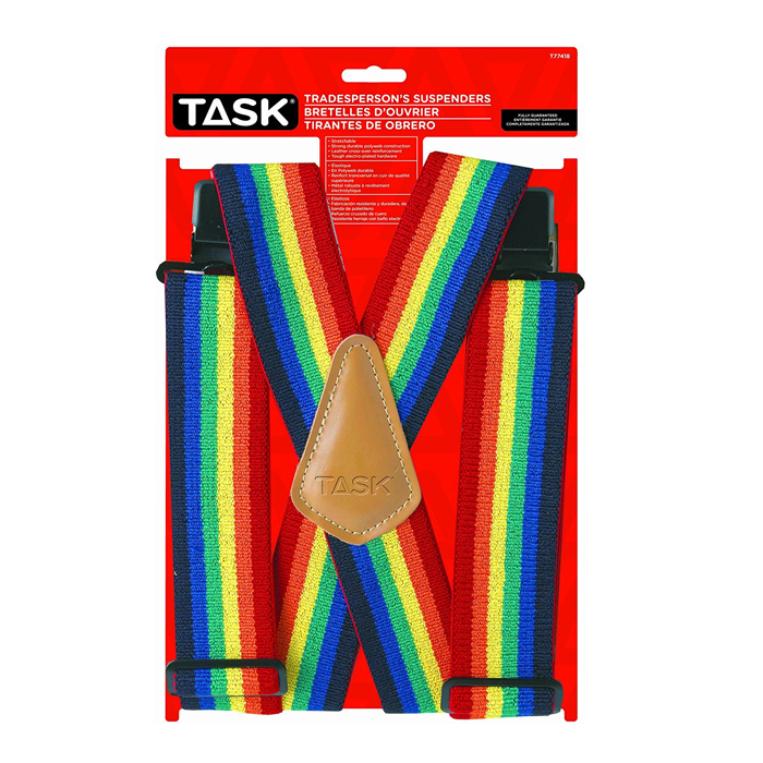 Mork & Mindy Rainbow Suspenders