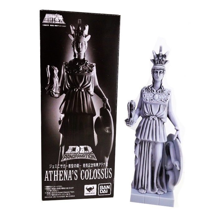 Saint Seiya Colossus Athena Statue by Bandai