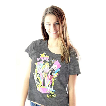 Jem and the Holograms Charcoal T-Shirt