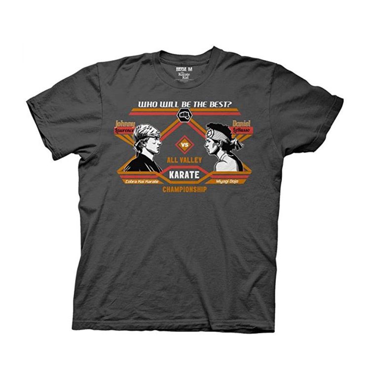 Karate Kid Johhny vs Daniel All Valley Karate T-Shirt