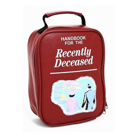 Beetlejuice Handbook For The Recently Deceased Lunch Bag