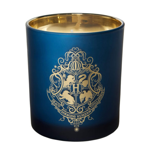 Harry Potter Hogwarts Gold and Blue Candle