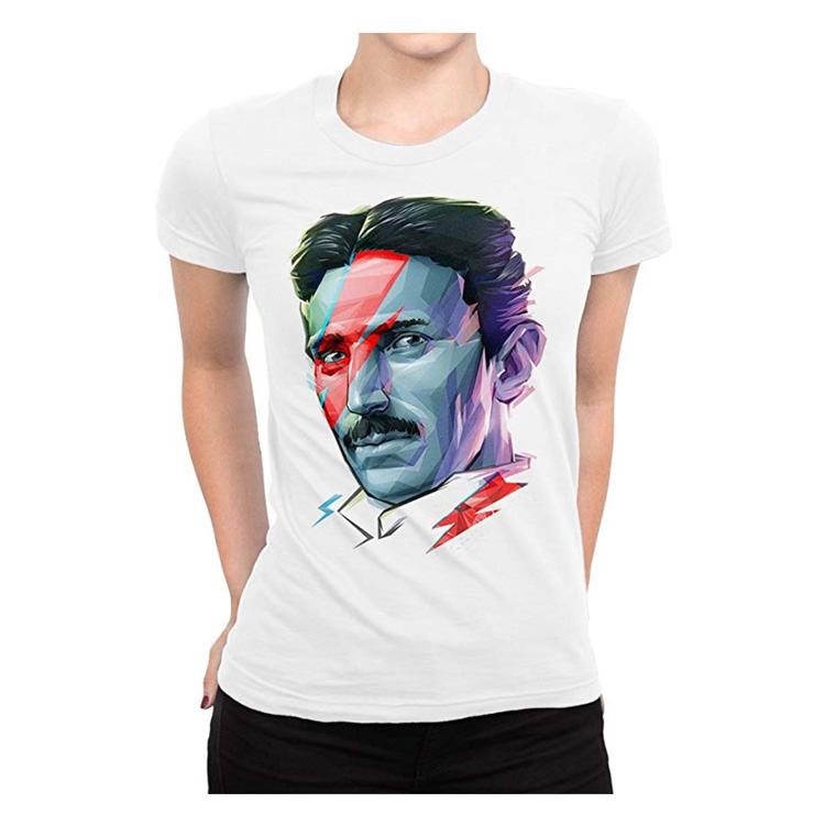Nikola Tesla Ziggy Stardust Women's T-Shirt