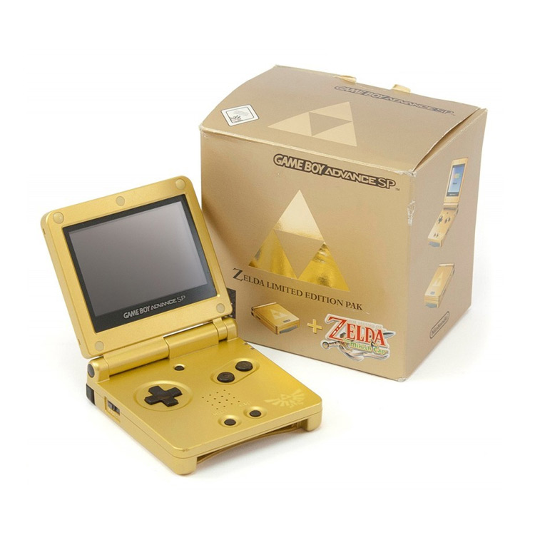 Nintendo Gameboy Advance SP Limited Edition Zelda