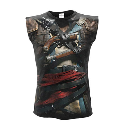 Assassin's Creed IV Black Flag Sleeveless T-Shirt
