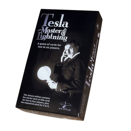 Tesla Playing Cards - Master of Lightning