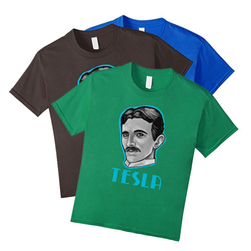 Nikola Tesla Kids T-Shirt - Several Colors