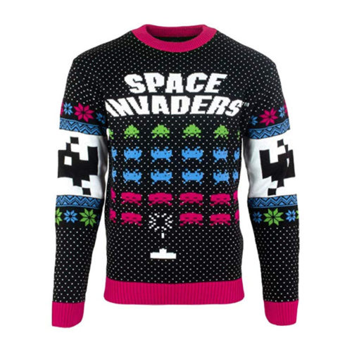 Official Space Invaders Christmas Ugly Sweater