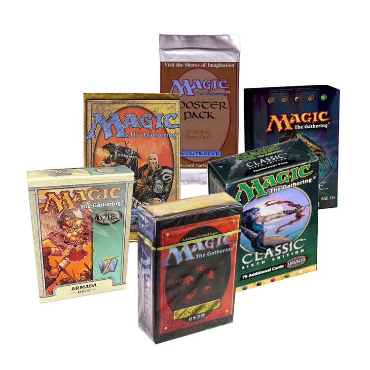 All Magic the Gathering Sets, Decks, Booster Packs, Editions and Expansions