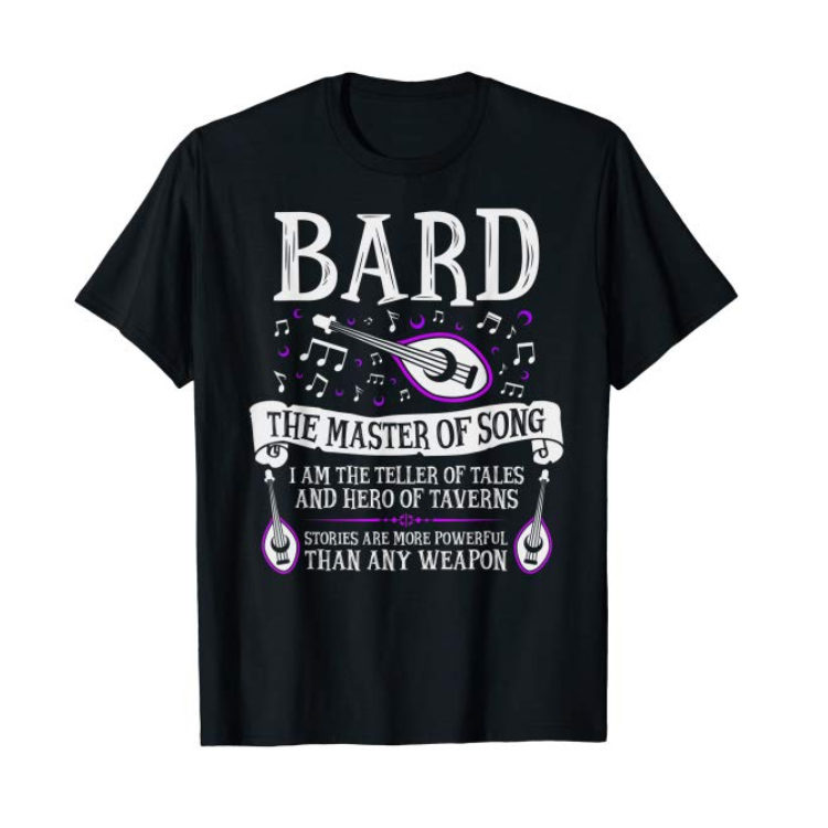 The Bard "Master of Song" T-Shirt