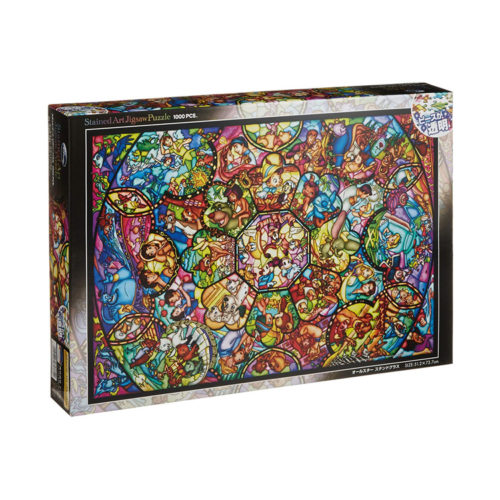 Disney Stained Glass Jigsaw Puzzle 1000 Pieces