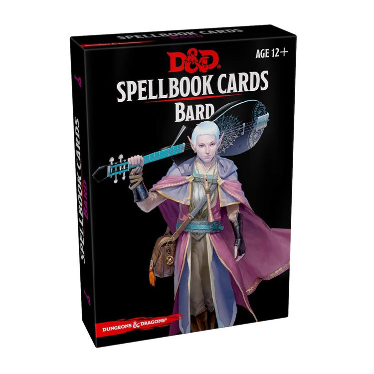 Dungeons & Dragons Bard Spellbook Cards