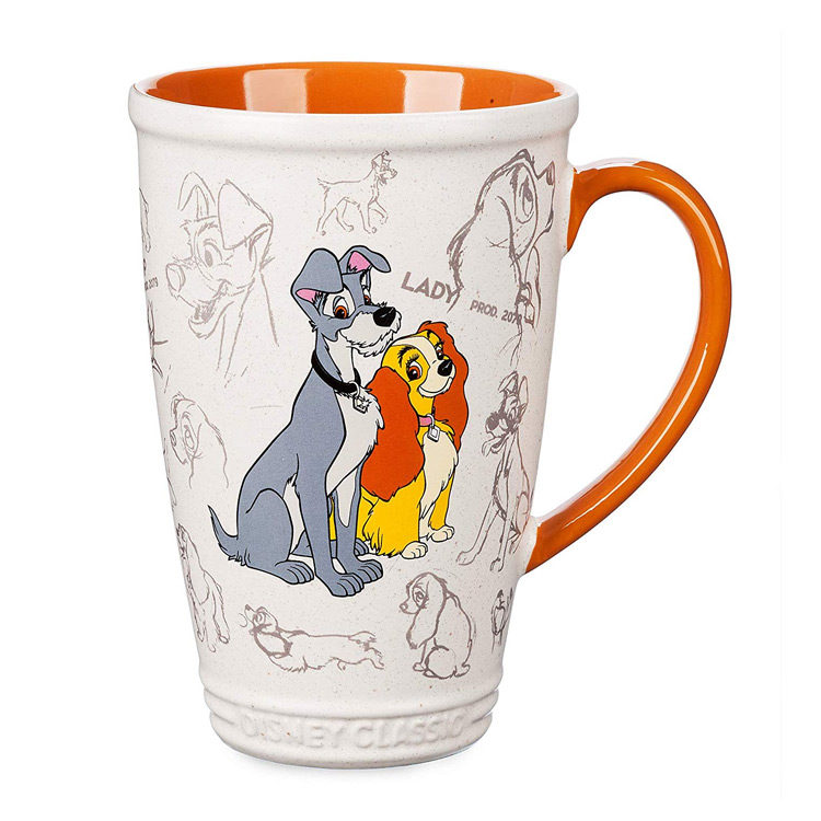 Lady and the Tramp Ceramic Mug Disney