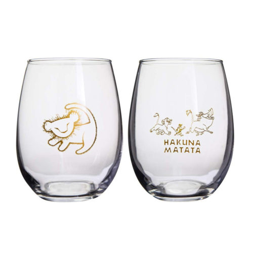 The Lion King Collectible Wine Glass Set