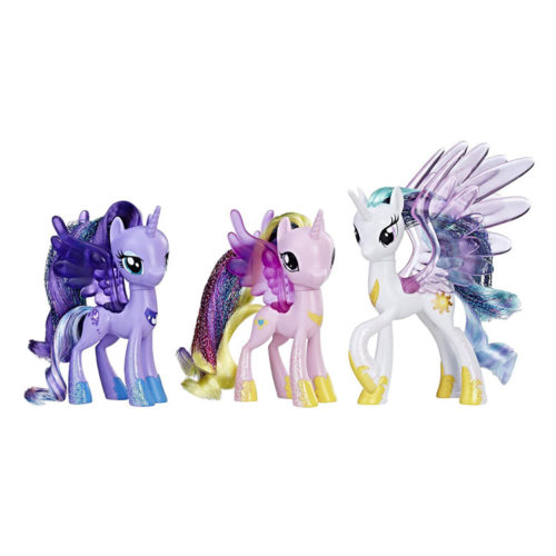 My Little Pony Glitter Princess Celestia, Luna and Cadance 3 Pack