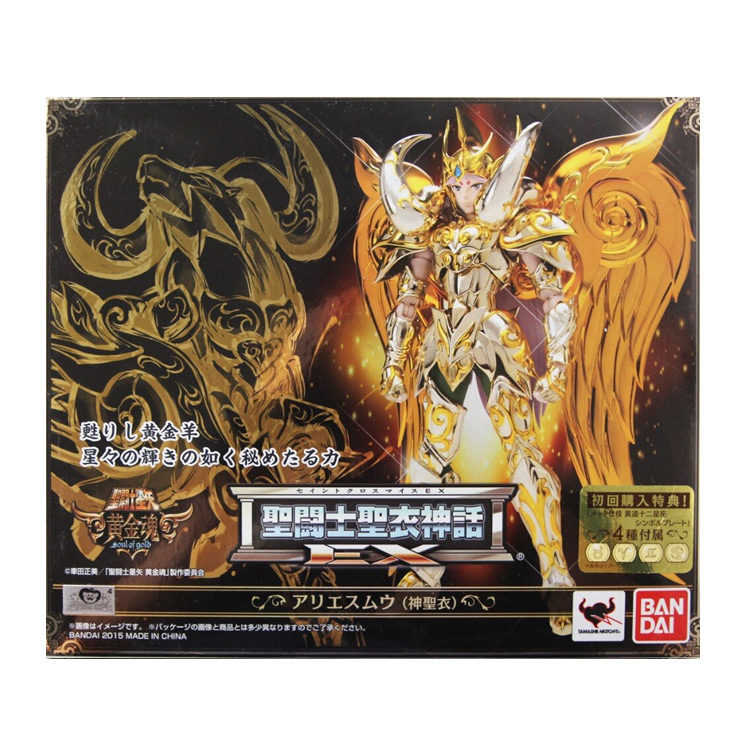 Saint Seiya Myth Cloth EX Soul of Gold: Aries Mu Action Figure