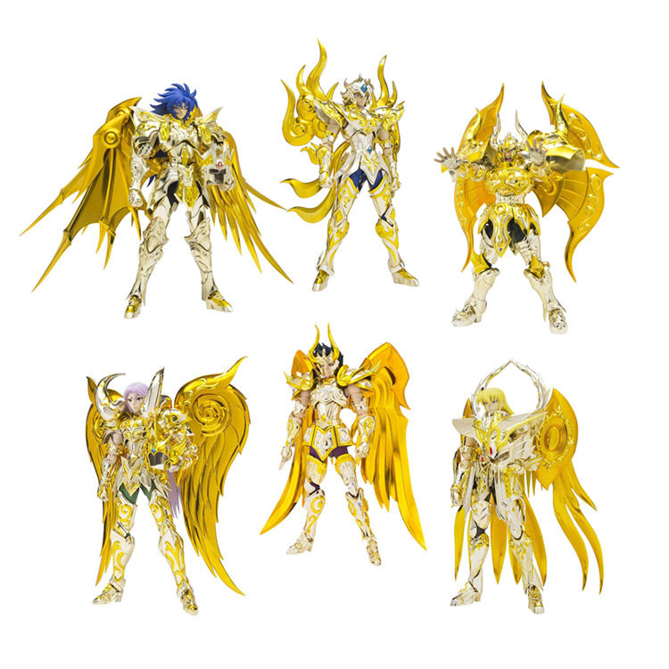 All the Bandai Saint Seiya Saint Cloth Myth EX Soul of Gold