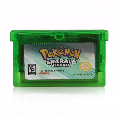 Game Boy Advance Pokemon Emerald GBA Game