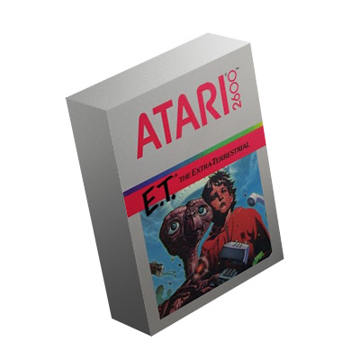 Atari Vintage Cartridges - E.T.