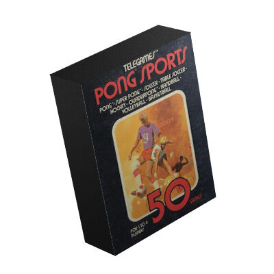 Atari Vintage Cartridges - Pong