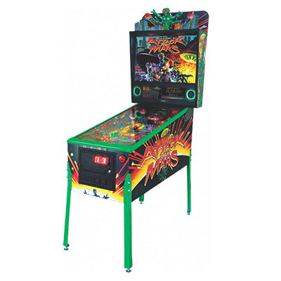 Pinball cabinets: Attack from Mars