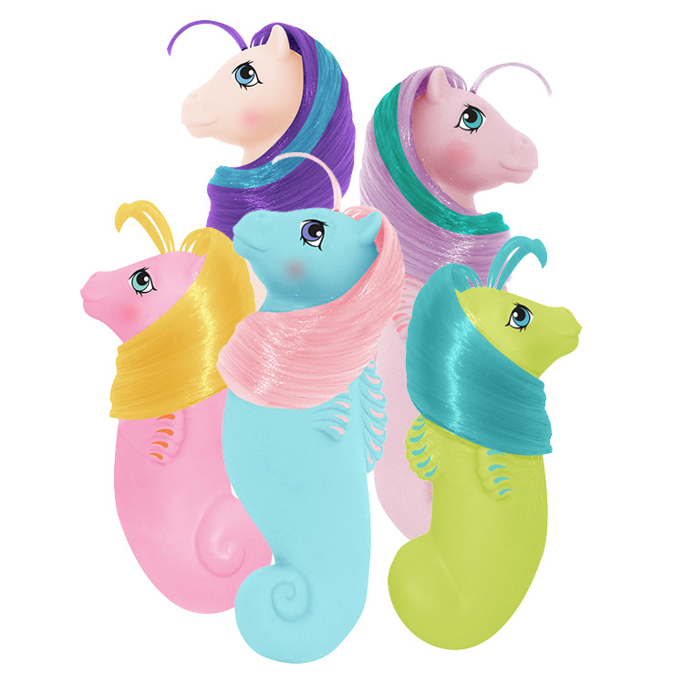 All Sea Ponies - MLP G1
