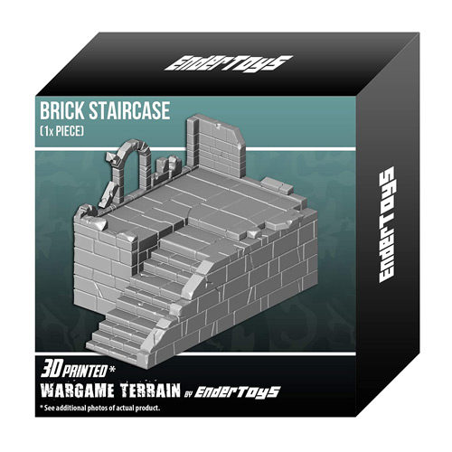 Brick Staircase Terrain Scenery for Tabletop
