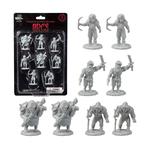 Monster Protectors DND Miniatures- Orc Mini Figures