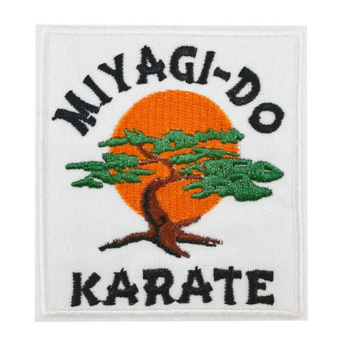 Miyagi-Do Karate Bonsai Tree Embroidered Iron on sew on Patch
