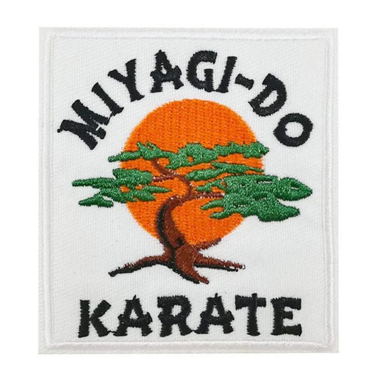 Miyagi-Do Karate Bonsai Tree Embroidered Iron on sew on Patch
