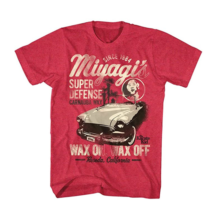 Karate Kid Miyagi Wax On Off T-Shirt