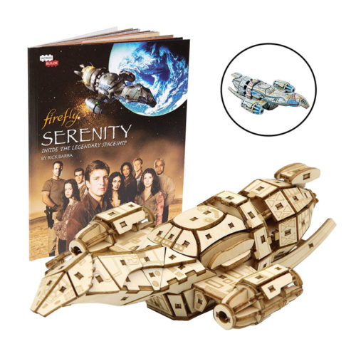 Firefly Serenity Book & Wood Model Figure Kit