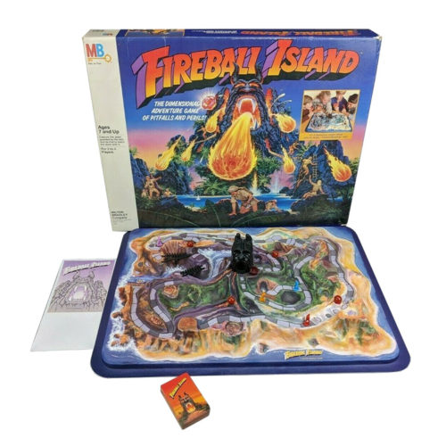 1986 Fireball Island Board Game