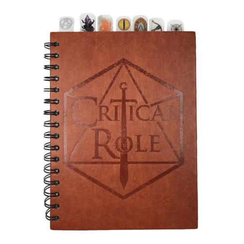 Critical Role: Mighty Nein Official Notebook Journal