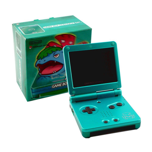 hvordan man bruger Metropolitan Med det samme Nintendo Gameboy Advance SP: Limited Edition Venusaur - RetroGeek Toys