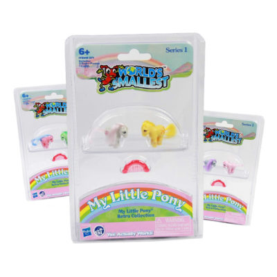 My Little Pony Worlds Smallest Ponies Retro Collection Series 1 Full Set