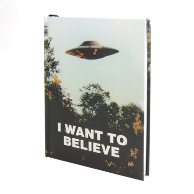The X Files I Want to Believe Journal