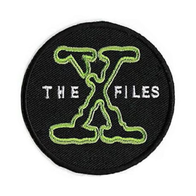 The X-Files Logo Embroidered Iron-On Patch