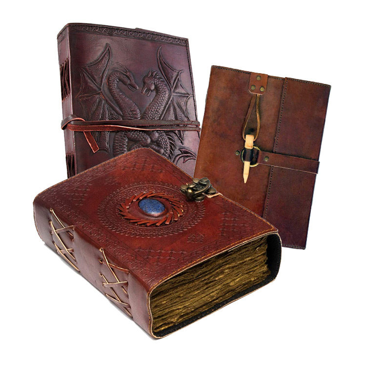 Unique Fantasy Medieval Vintage Journals for RPG, LARP and Inspiration