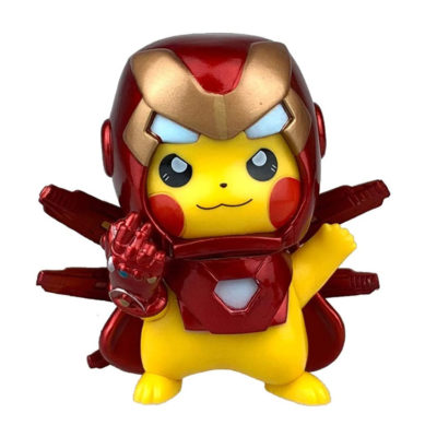 Pikachu Iron Man with Thanos Glove Action Figure