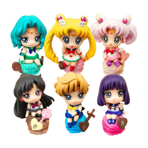 Sailor Moon Figures Set of 6