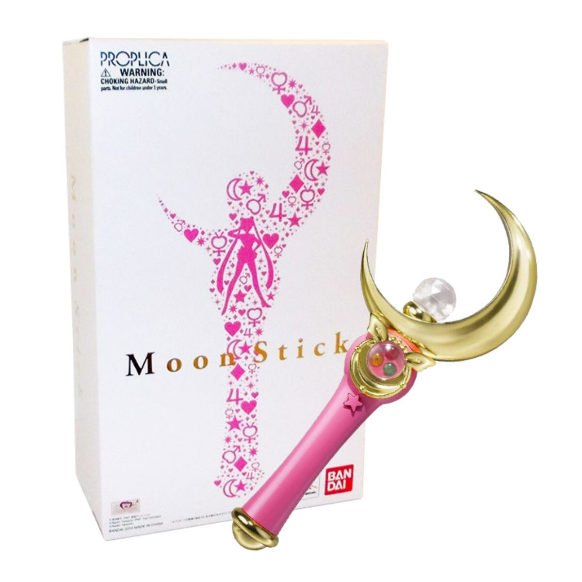  Bandai Tamashii Nations Proplica Moon Stick Sailor Moon :  Toys & Games