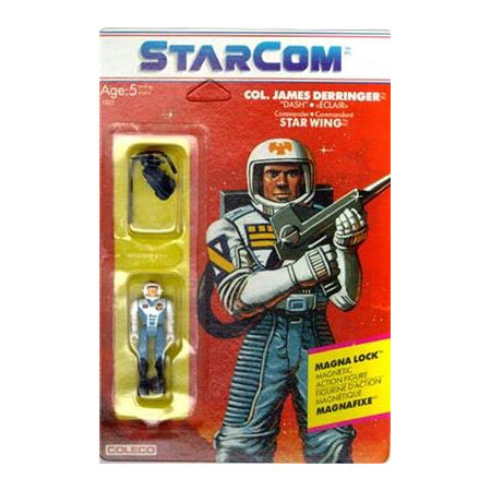 StarCom Vintage Figures: 1986 SF Star Wing - Col. James Derringer